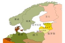 波罗的海国家地图